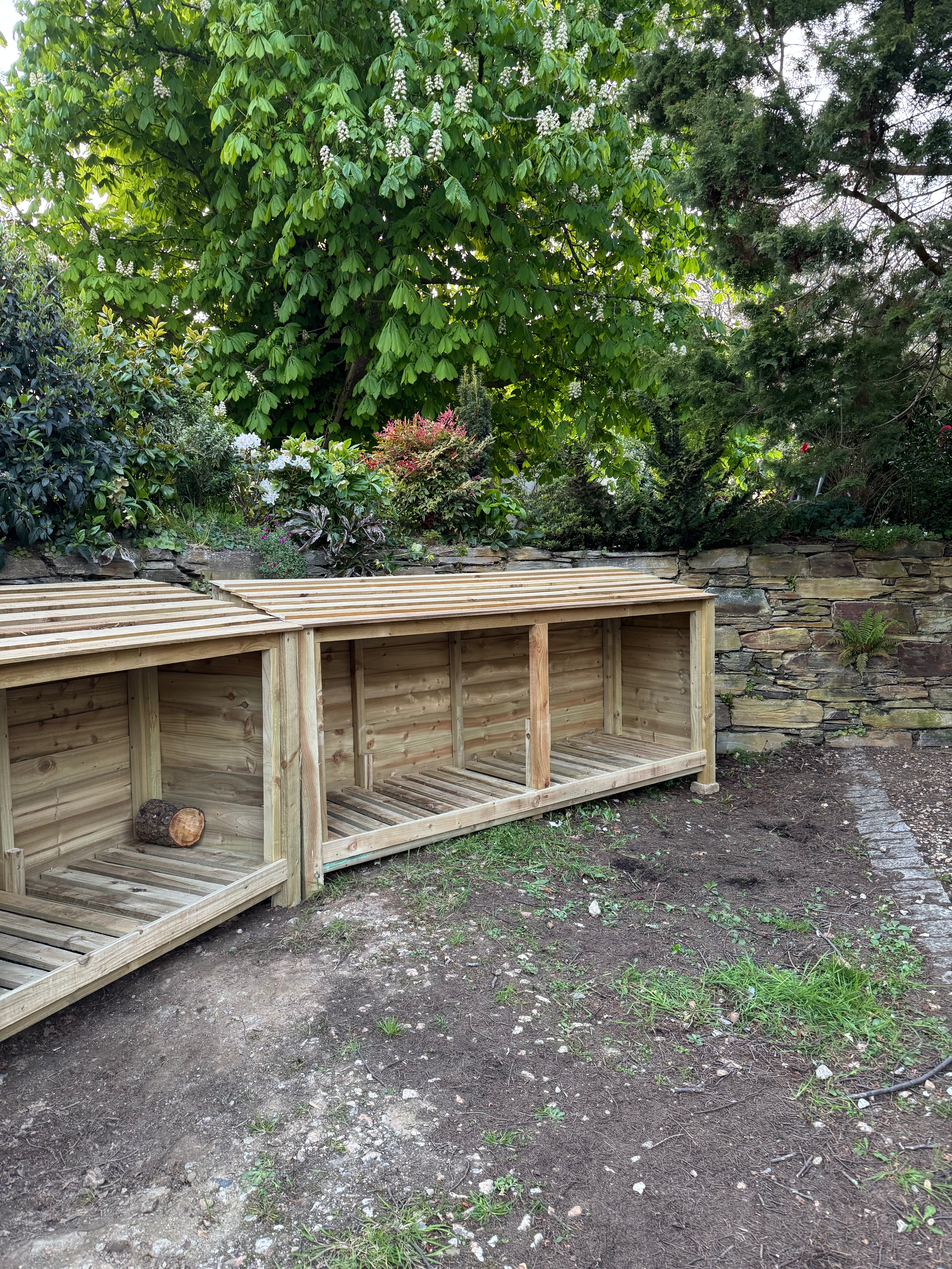 Bespoke Built Log Store