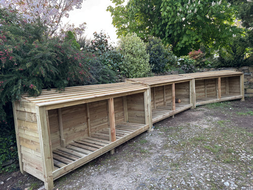 Bespoke Built Log Store