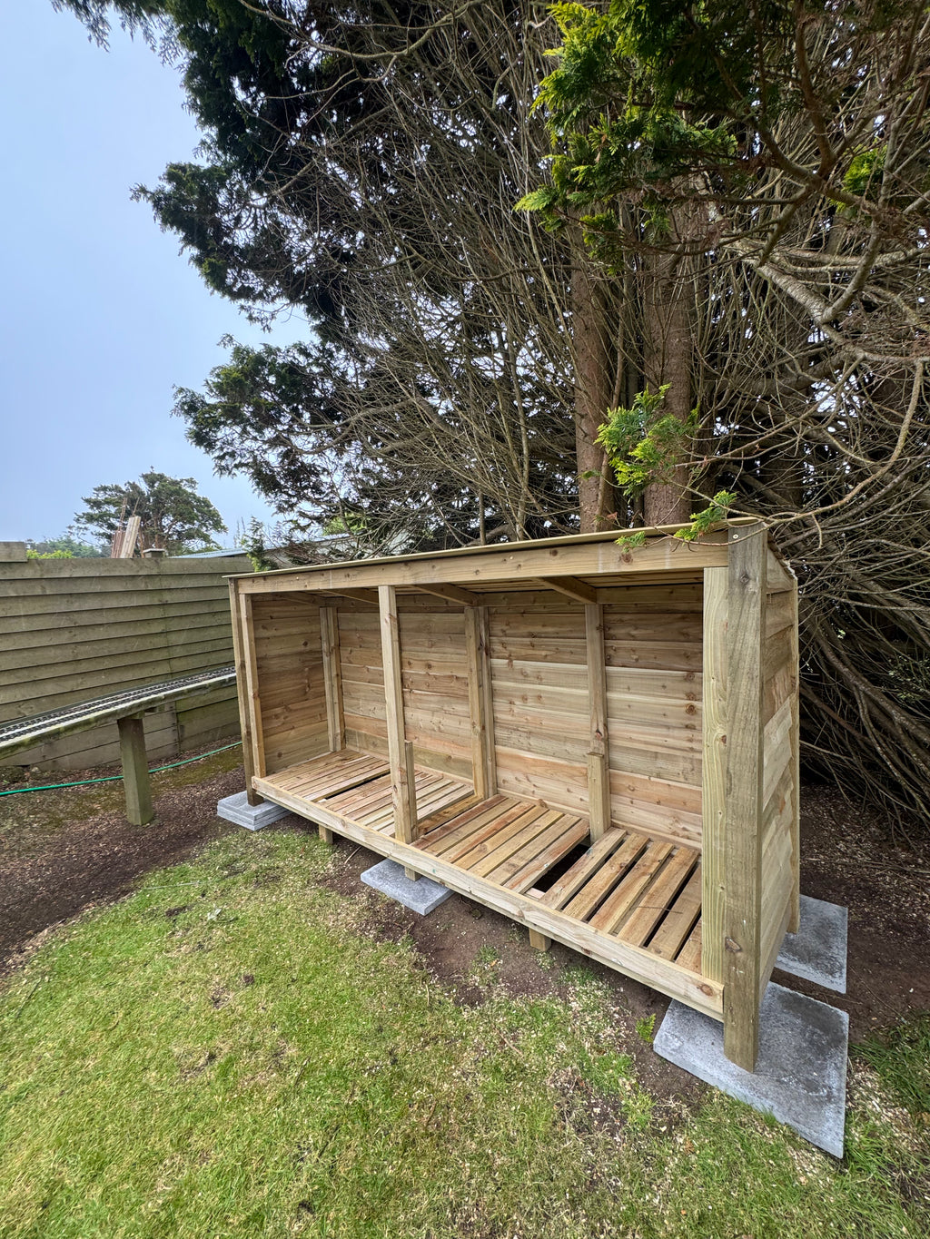 Bespoke Built Log Store